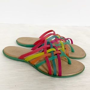 crocs huarache sandals